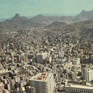 Saudi Arabia - Aerial View of the City of Mecca