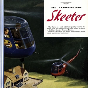 Saunders-Roe Skeeter brochure