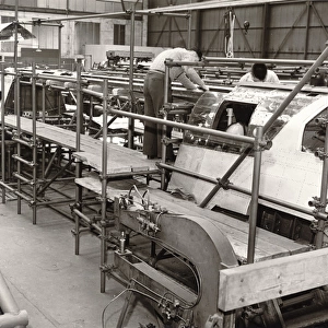 Saunders-Roe SR177 during construction