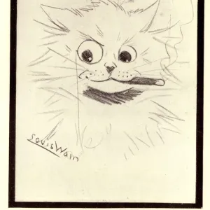 More Sausages for Me by Louis Wain