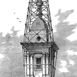Scaffolding & observatory on St Pauls