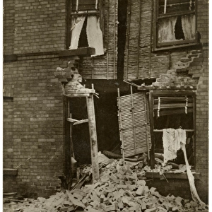 Scarborough house wrecked 1914
