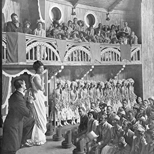 Scene from Show Boat at Drury Lane, 1928