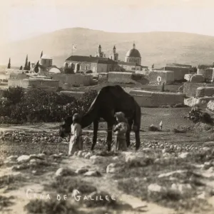 Scene in Cana, Galilee, Northern Israel