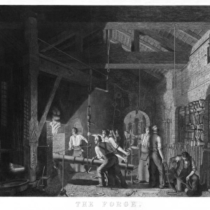 Scene in a Forge