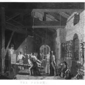 Scene in a Forge