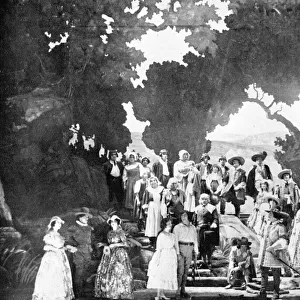 A Scene from La Joueur de Viole at the Opera Comique, Paris (1926) Date: 1926