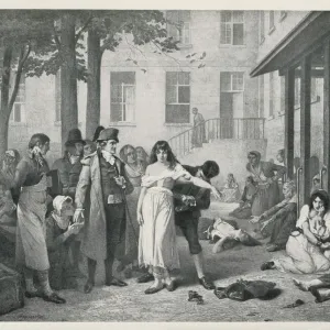 Scene at La Salpetriere in Paris