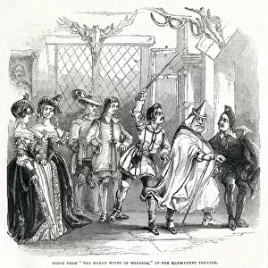 Scene from the Merry Wives of Windsor