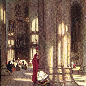 Scene from the opera, Faust, by Charles Gounod