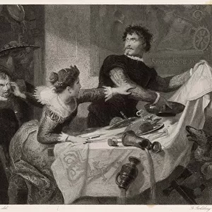 Scene from Shakespeares Taming of the Shrew