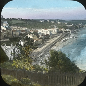 Scenery of Devon - Dawlish from the west cliff