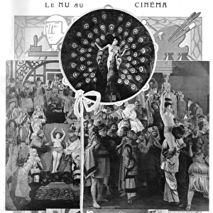 Scenes from the French film La Cle de Voute, 1925