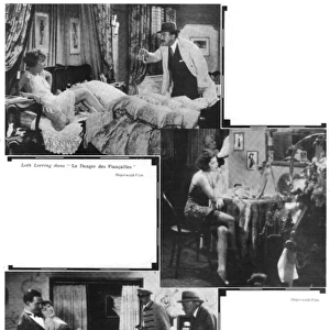 Scenes from the German film Gefahren der Brautzeit, 1930