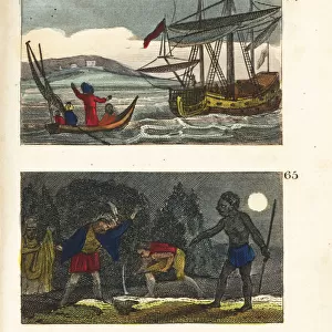 Scenes from Mozambique, 1820s