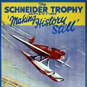 Schneider Trophy Poster - Southsea