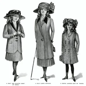 School costumes for girls 1909