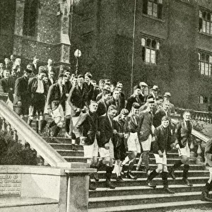Schoolboys on Founders Day, Harrow School, Middlesex