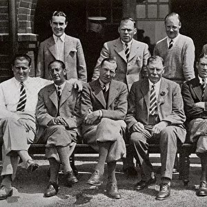Scottish golf team after the Professional International 1936