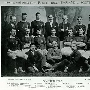 Scottish International Association Football Team, 1895