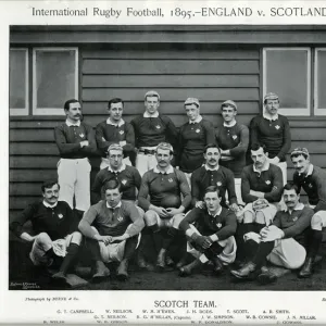 Scottish International Rugby Football Team, 1895