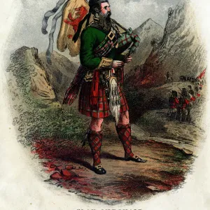 Scottish Types - Bagpipes, Clan McDonald