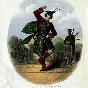 Scottish Types - Scottish Dancing, Clan Gordon
