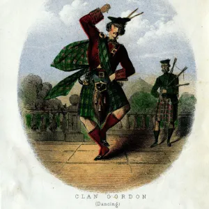 Scottish Types - Scottish Dancing, Clan Gordon