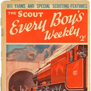 The Scout, Every Boys Weekly, front cover
