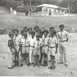 Scout and Cubs in Dominica, West Indies