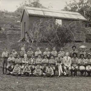 Scouts of 1st and 2nd Levuka Troops, Fiji, South Pacific