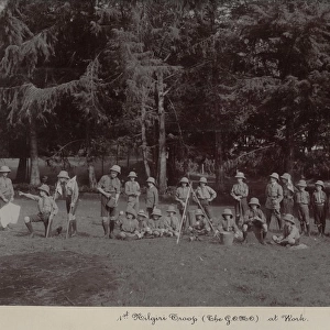 Scouts of the 1st Nilgiri Troop, India