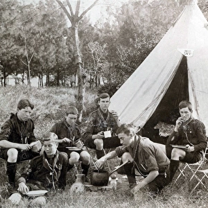 Scouts of the 4th Durban Troop, South Africa