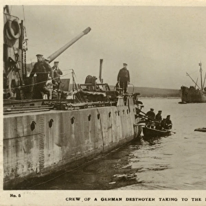 Scuttling of the German fleet at Scapa Flow