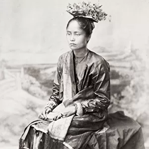 SE Asia, probably Malay peninsula, women in traditional dress