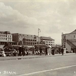Sea front at Durban, Natal Province, South Africa