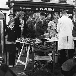 Seafood Stall 1950S