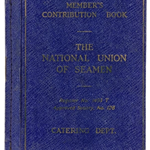 Seamens Pension Book