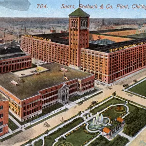 Sears Roebuck & Co plant, Chicago, Illinois, USA