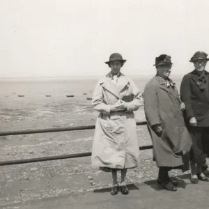 Seaside Holiday - Candid photograph - Four elderly ladies