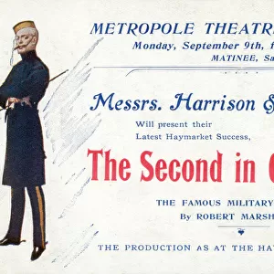 The Second in Command, Metropole Theatre, Camberwell