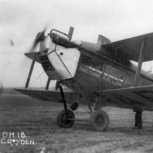 The second de Havilland DH18A G-EARO City of Cardiff