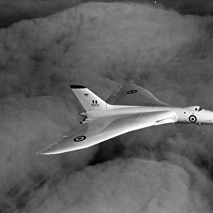 The second prototype Avro Vulcan VX777 in flight