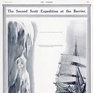 The Second Scott Polar Expedition at the Barrier