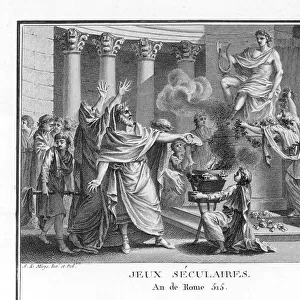 Secular Games held in Rome