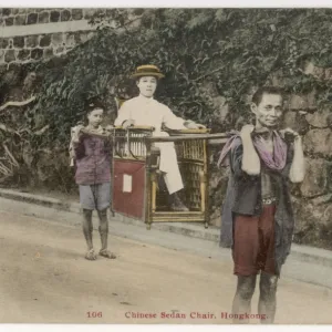 Sedan Chair in Hong Kong