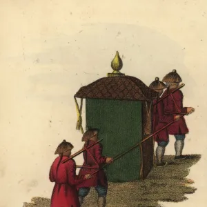 Sedan chair of the Prime Minister, Qing Dynasty China