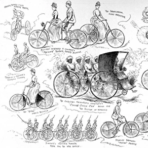 A Selection of Bicycles, 1888