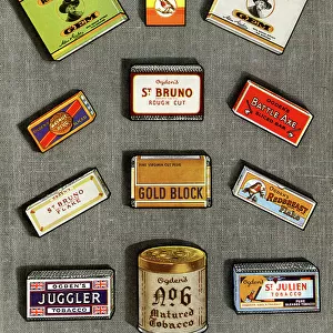 Selection of Ogden's Tobacco Packets, Packaging and Tins