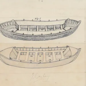 Self-righting lifeboat by Sir George Cayley Self-righting lifeboat by Sir George Cayley